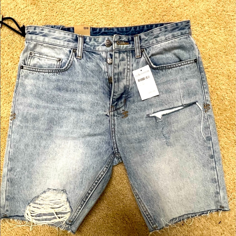 KSUBI JEAN SHORTS size 32, new with tags !